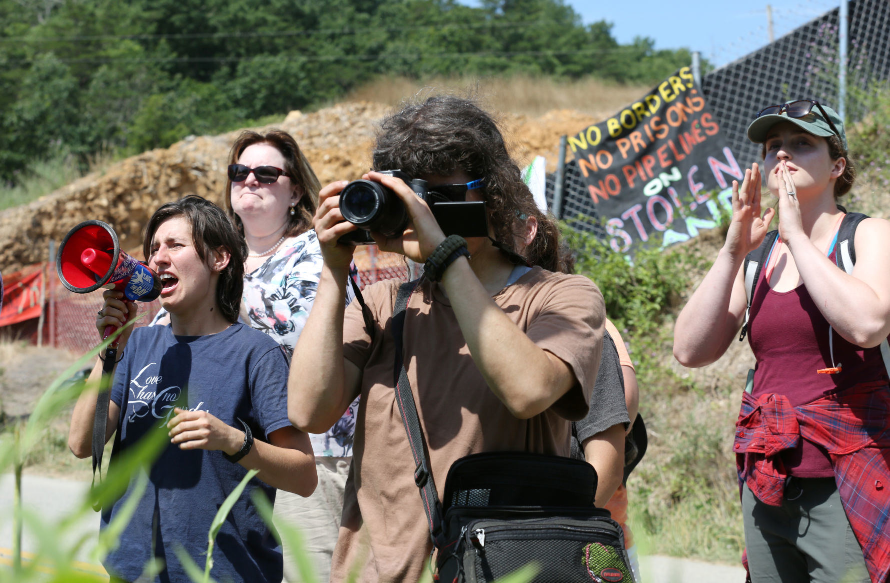 Mountain Valley Pipeline protest